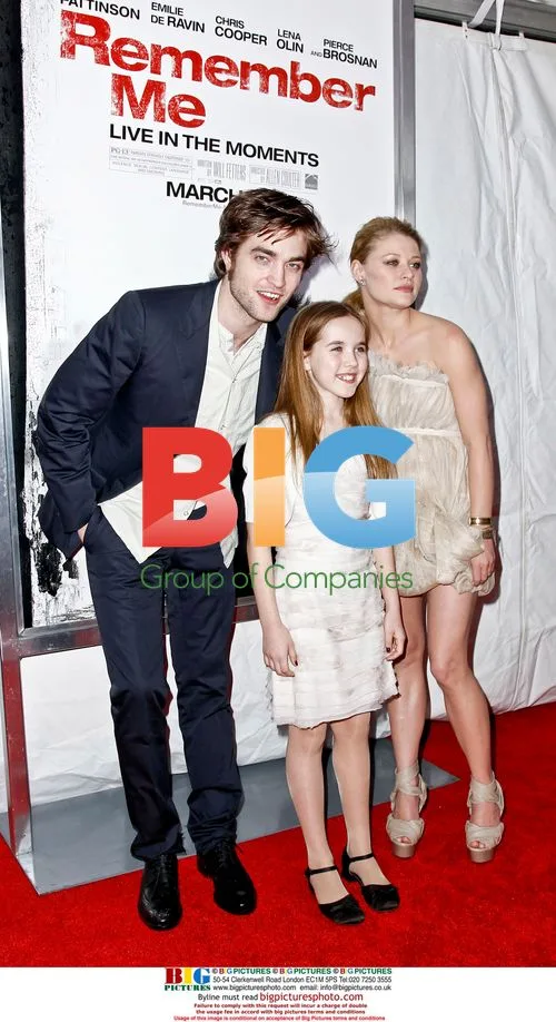 Robert Pattinson and Cast at "Remember Me" Premiere
