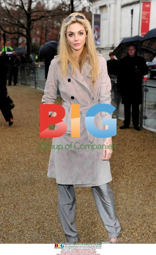 Tamsin Egerton at Burberry Show