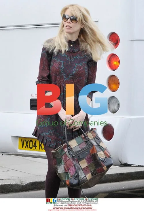 Claudia Schiffer School Drop-Off