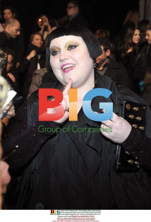 Beth Ditto at Vivienne Westwood Show