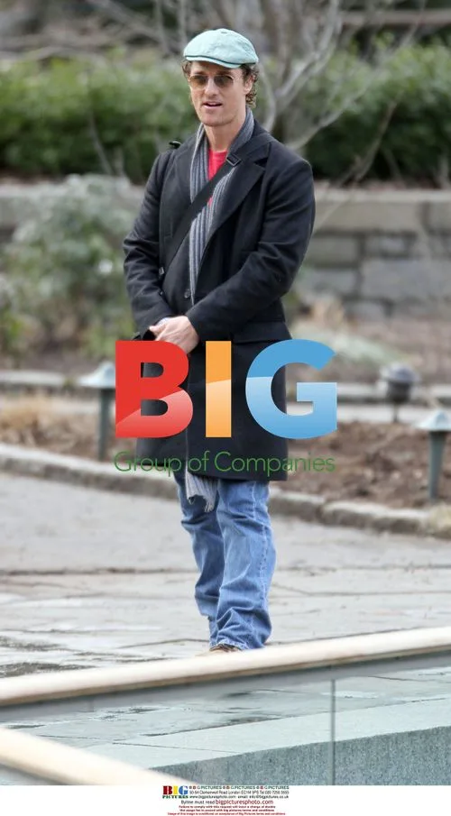 Matthew McConaughey at Central Park Zoo