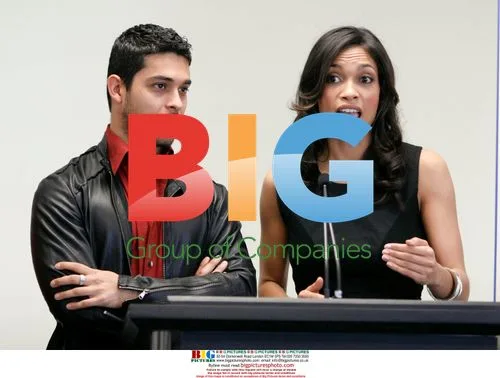 Rosario Dawson & Wilmer Valderrama at Census Launch