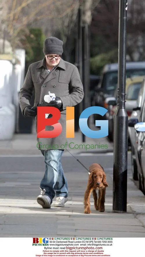 Alan Carr and Dog Walk