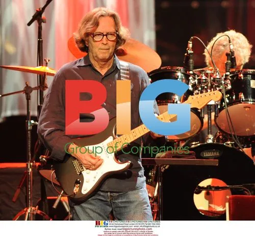 Eric Clapton Performing at Concert