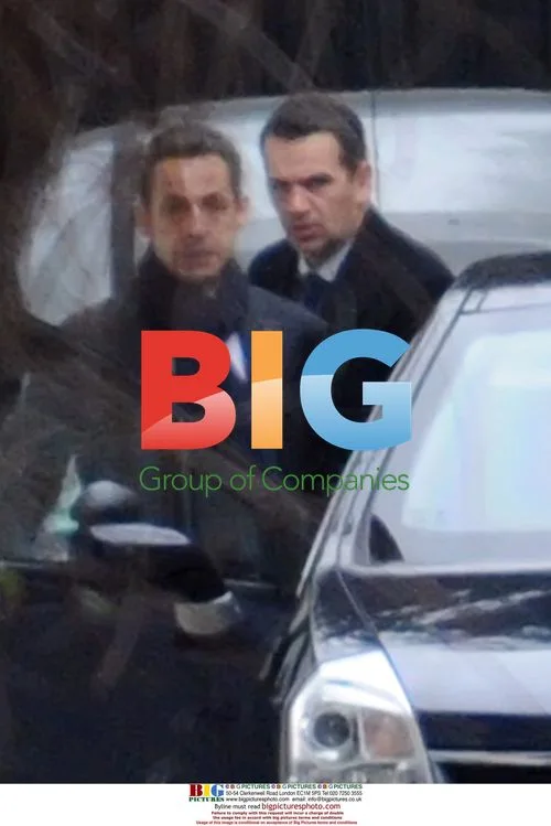 French President Nicolas Sarkozy's private meeting