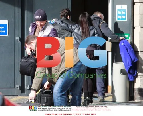 Peter Andre Arrives at Birmingham Symphony Hall