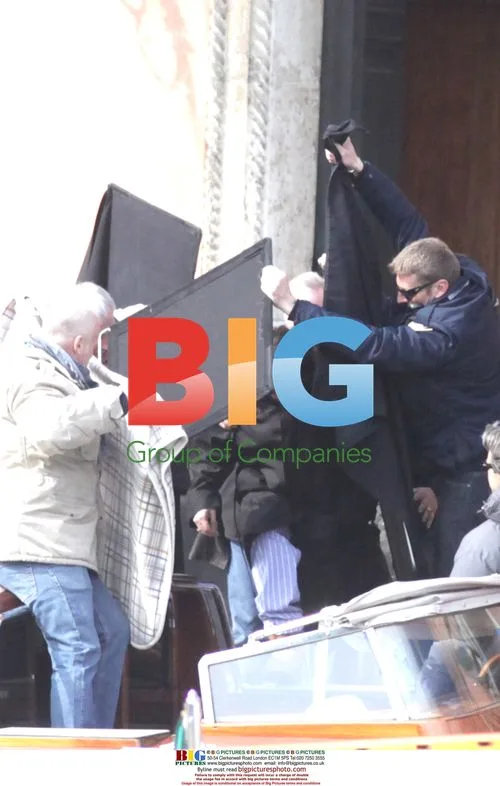 Johnny Depp Guarded on Film Set