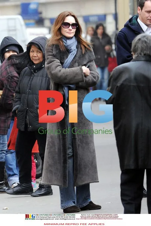 Carla Bruni Sarkozy Picks Up Son Aurelien