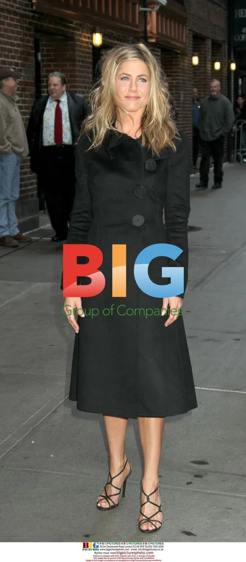 Jennifer Aniston at The Late Show