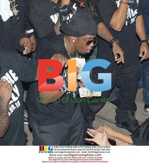 P. Diddy at Biggie Smalls Tribute