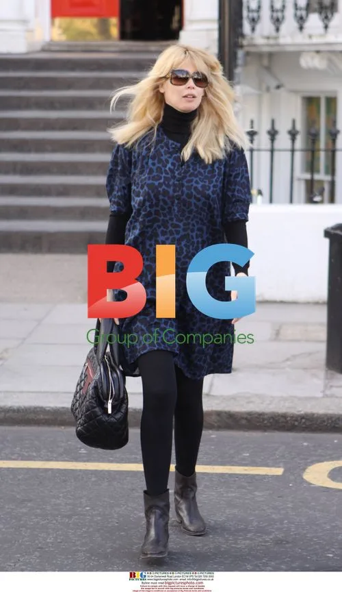 Claudia Schiffer on School Run