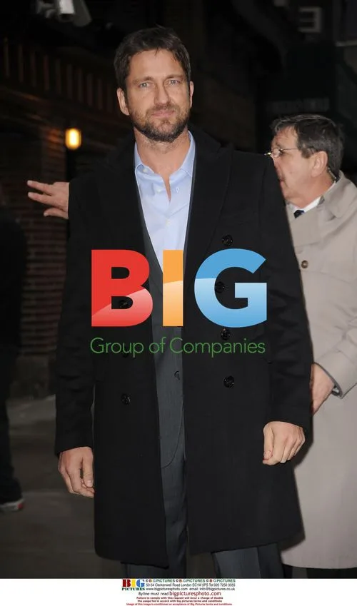 Gerald Butler on Letterman