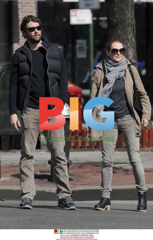 Julianne Moore and Bart Freundlich in NYC