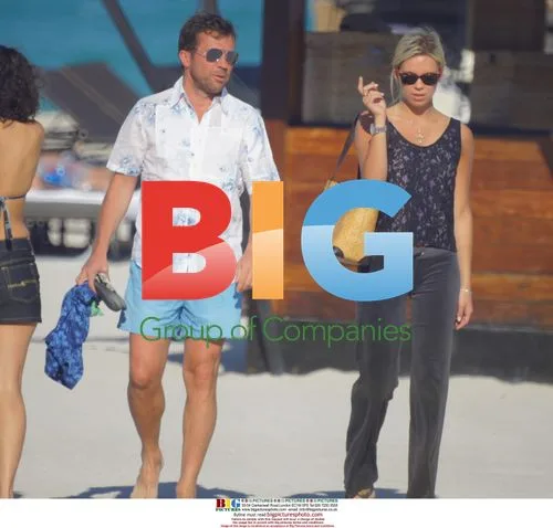 Lothar Matthaus with girlfriend in Miami