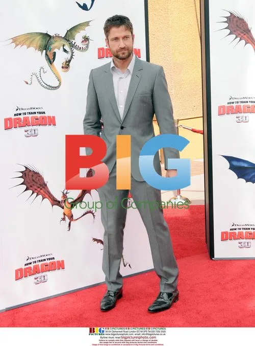 Gerard Butler at 'How to Train Your Dragon' Premiere