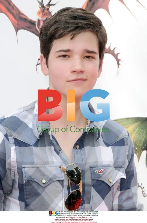 Nathan Kress at How to Train Your Dragon Premiere