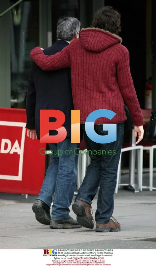 John Landis and son Max in London