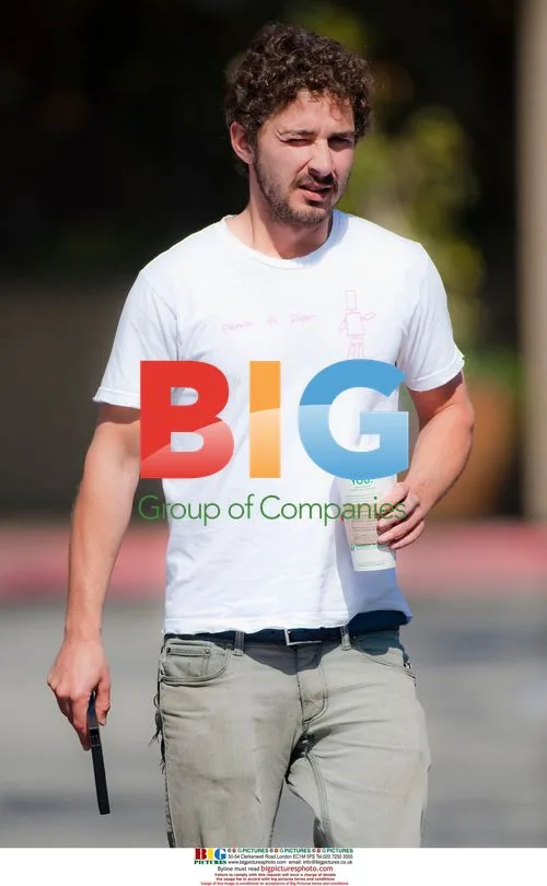 Shia Labeouf Animated Chat with Manager
