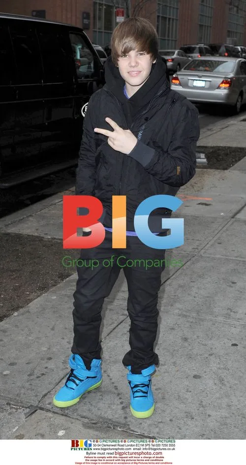Justin Bieber Leaves 'The View' in NYC