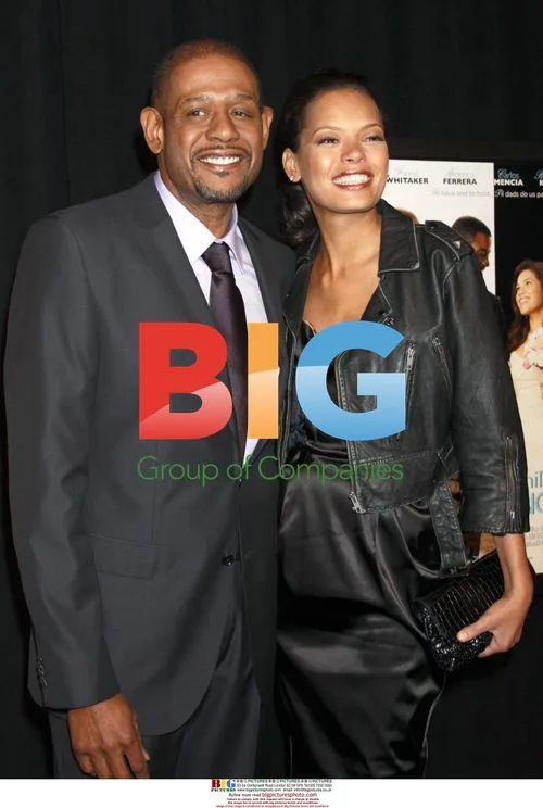 Forest and Keisha Whitaker at 'Our Family Wedding' Premiere