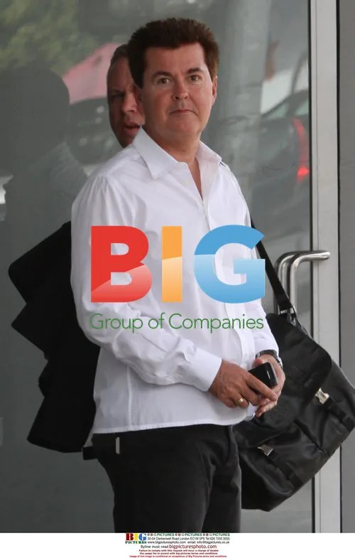 Simon Fuller at LAX