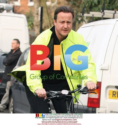 David and Samantha Cameron leave home