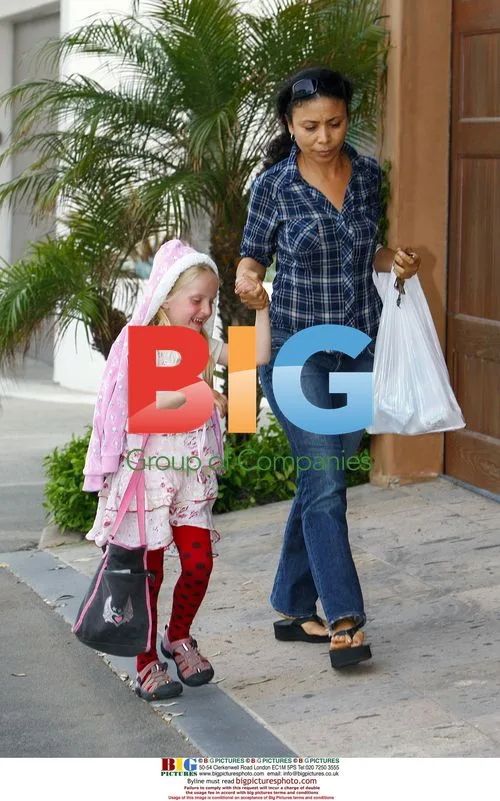 Sunny James arrives home from school