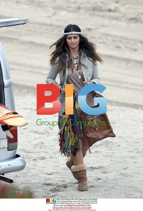 Camila Alves at Beach Photoshoot