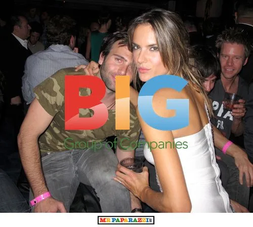 Alessandra Ambrosio and Jamie Mazur at Victoria's Secret Event
