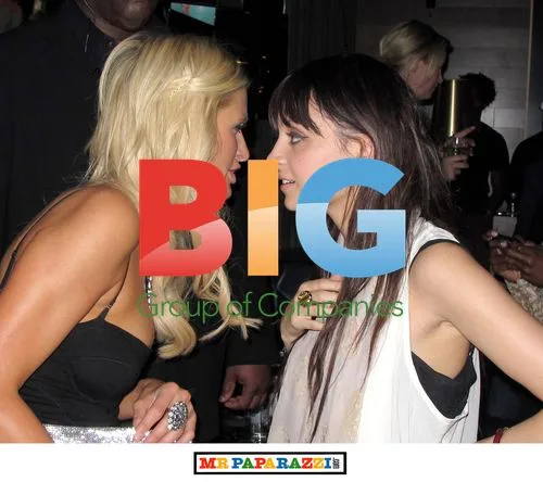 Paris Hilton and Nicole Richie at VictoriaÕs Secret Party
