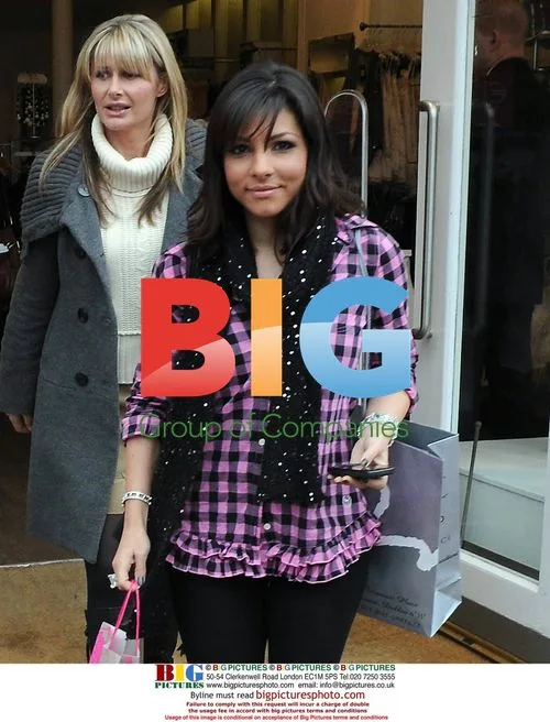 Roxanne Pallett Shopping in Dublin