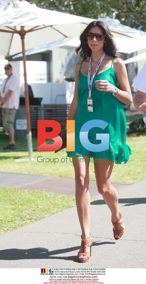Pia Miller at Australian Grand Prix