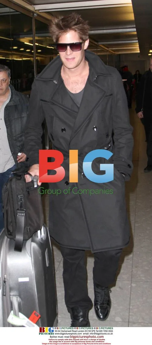 Basshunter Arriving at Heathrow Airport