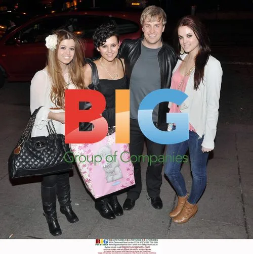 Kian Egan with Girlband
