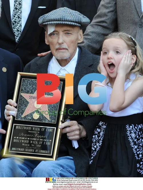 Dennis Hopper Honored with Hollywood Star