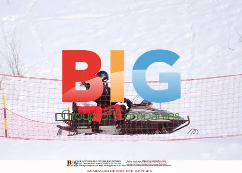 Prince William and Kate on Snowmobile