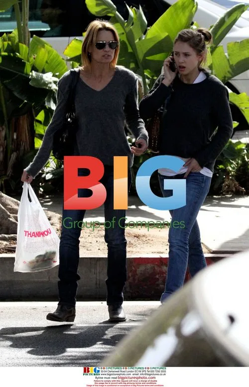 Robin Wright Penn spotted with daughter in Santa Monica