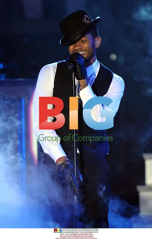Usher performs on Good Morning America