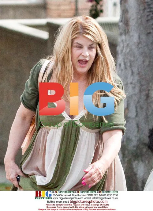 Kirstie Alley and daughter visit friends in LA