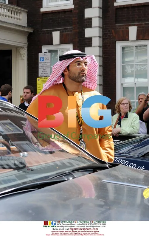 Celebrities at Gumball 300 Rally in London