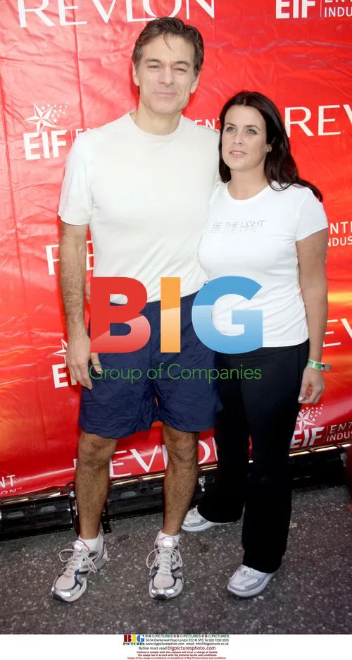 Dr. Oz and Lisa Oz at Revlon Run/Walk
