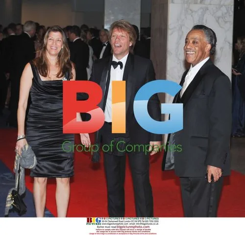 Jon Bon Jovi and wife at White House Correspondents Dinner