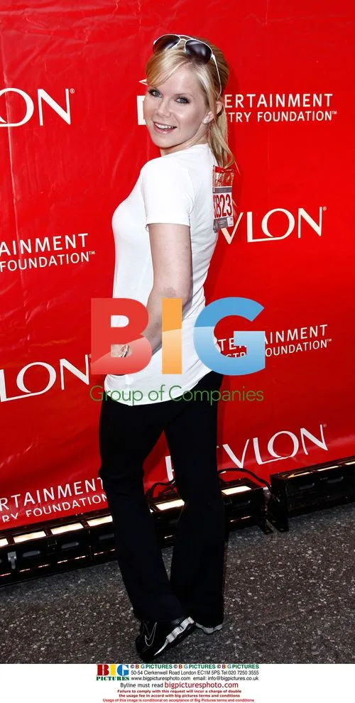 Crystal Hunt at EIF Revlon Run/Walk