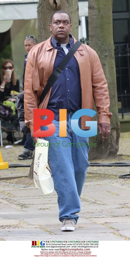 Lenny Henry Filming Premier Inn Ads