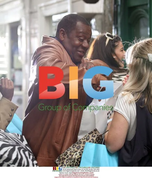 Lenny Henry Filming Premier Inn Ads