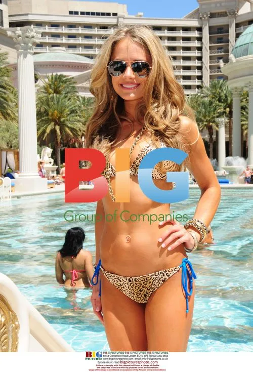 Miss USA Contestants at Caesars Palace Pool Party