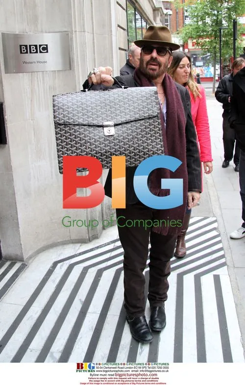 Dave Matthews Arrives at BBC Studios