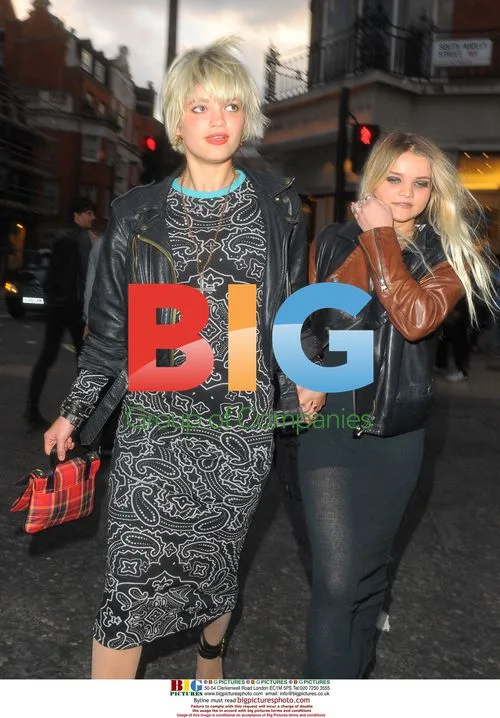Pixie Geldof and Daisy Coburn at Teen Vogue Launch