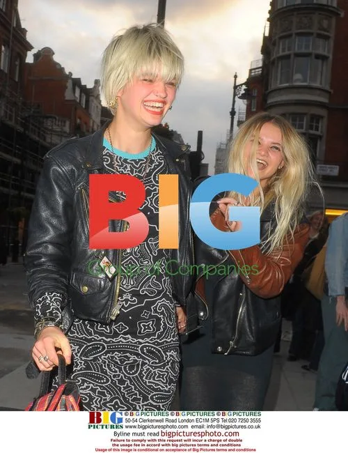 Pixie Geldof & Daisy Coburn at Teen Vogue launch