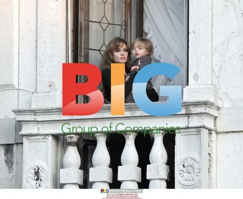 Angelina Jolie and son Knox in Venice